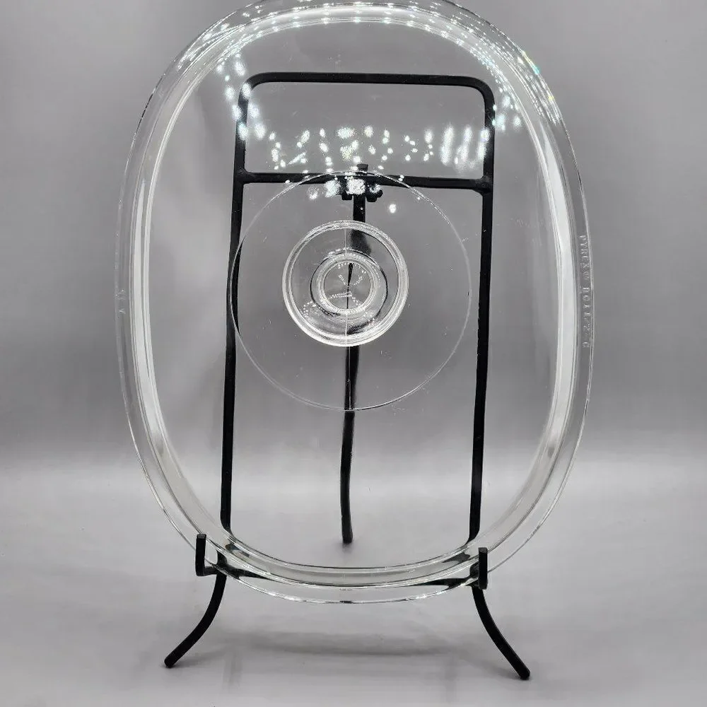 Pyrex DC1 1/2 C Oval Lid Clear Glass A 15 Replacement